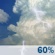Sunday: Light Rain Likely