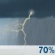 Tuesday: Showers And Thunderstorms